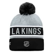 Zimná čiapka Fanatics  Authentic Pro Game & Train Cuffed Pom Knit Los Angeles Kings