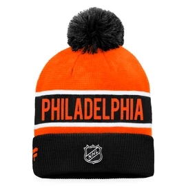 Zimná čiapka Fanatics Authentic Pro Game & Train Cuffed Pom Knit Philadelphia Flyers
