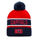 Zimná čiapka Fanatics  Authentic Pro Game & Train Cuffed Pom Knit Washington Capitals