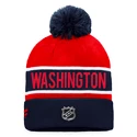 Zimná čiapka Fanatics  Authentic Pro Game & Train Cuffed Pom Knit Washington Capitals