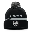 Zimná čiapka Fanatics  Authentic Pro Locker Room Cuffed Pom Knit NHL Los Angeles Kings
