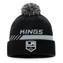 Zimná čiapka Fanatics  Authentic Pro Locker Room Cuffed Pom Knit NHL Los Angeles Kings