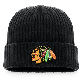 Zimná čiapka Fanatics Core Cuffed Knit Chicago Blackhawks
