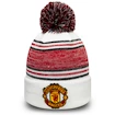 Zimná čiapka New Era Bobble Cuff Manchester United FC White