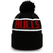 Zimná čiapka New Era Bobble Knit NBA Chicago Bulls