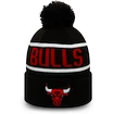 Zimná čiapka New Era Bobble Knit NBA Chicago Bulls