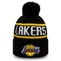 Zimná čiapka New Era Bobble Knit NBA Los Angeles Lakers
