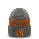 Zimná čiapka New Era Marl Cuff Knit MLB New York Yankees sivá