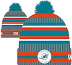 Zimná čiapka New Era Onfield Cold Weather Home NFL Miami Dolphins
