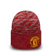 Zimná čiapka New Era Oversized Pattern Cuff Manchester United FC Scarlet