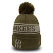 Zimná čiapka New Era Seasonal Jake MLB New York Yankees Olive/Gray