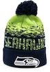 Zimná čiapka New Era Sport Knit NFL Seattle Seahawks